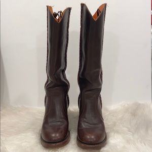 Brown Leather FRYE Boots size 8 B